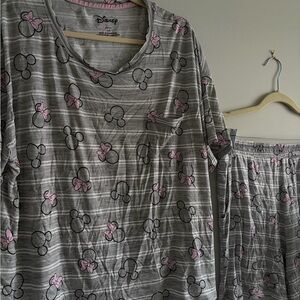 DISNEY Cotton Minnie PJ Set